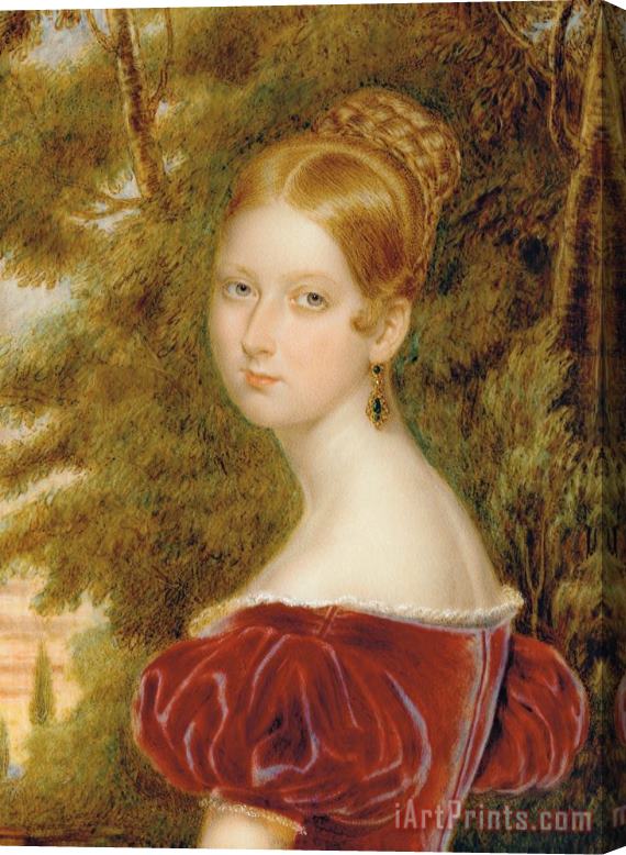Henry Collen Queen Victoria Stretched Canvas Print / Canvas Art