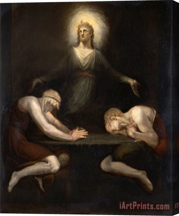 Henry Fuseli Christ Disappearing at Emmaus Stretched Canvas Print / Canvas Art
