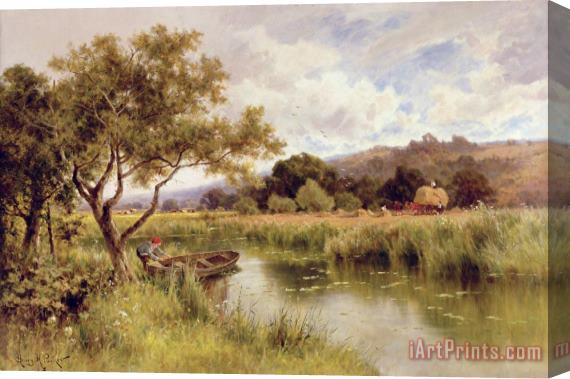 Henry Parker Silent Stream Stretched Canvas Print / Canvas Art