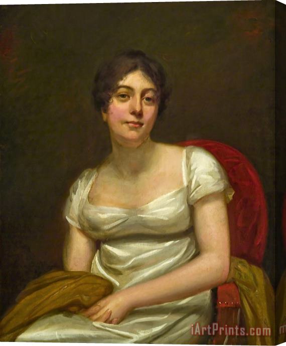 Henry Raeburn Portrait of a Lady Stretched Canvas Print / Canvas Art