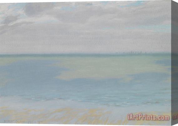Herbert Dalziel Study of Sky and Sea Stretched Canvas Print / Canvas Art