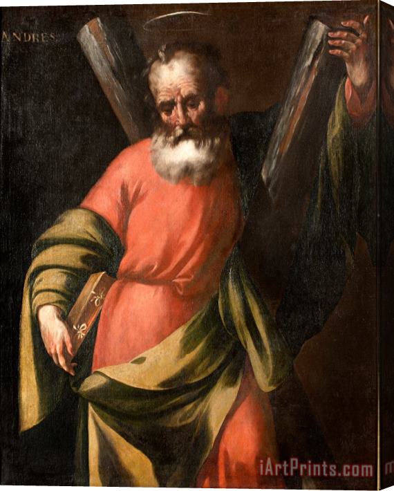 Herrera The Elder And His Workshop St Andrew Stretched Canvas Print / Canvas Art