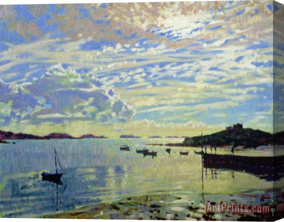 Hugo Grenville A Brightening Sky Early Light Stretched Canvas Print / Canvas Art