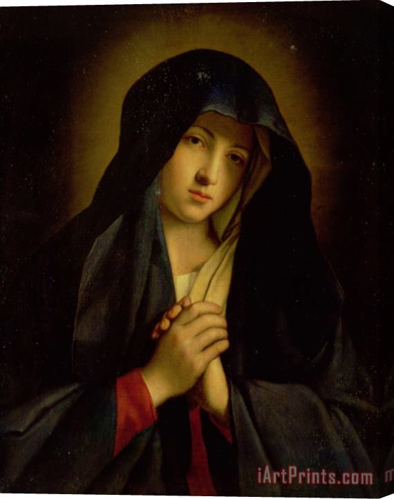 Il Sassoferrato The Madonna in Sorrow Stretched Canvas Print / Canvas Art