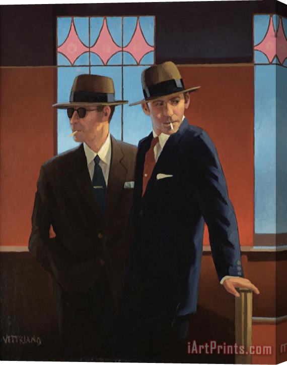 Jack Vettriano Boys Night Out, 1999 Stretched Canvas Painting / Canvas Art