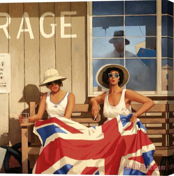 Jack Vettriano The British Are Coming, 2010 Stretched Canvas Print / Canvas Art