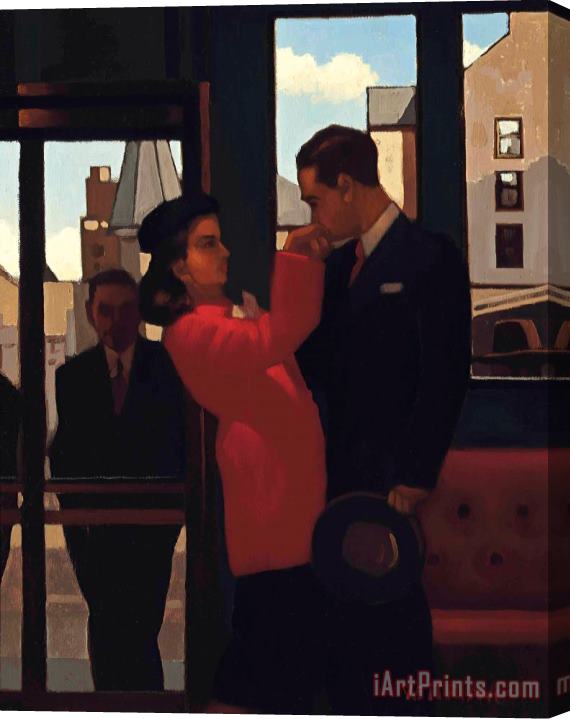 Jack Vettriano The Perfect Gent Stretched Canvas Print / Canvas Art