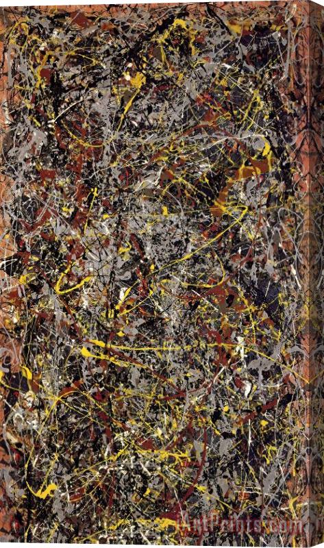 Jackson Pollock No 5 1948 Stretched Canvas Print / Canvas Art