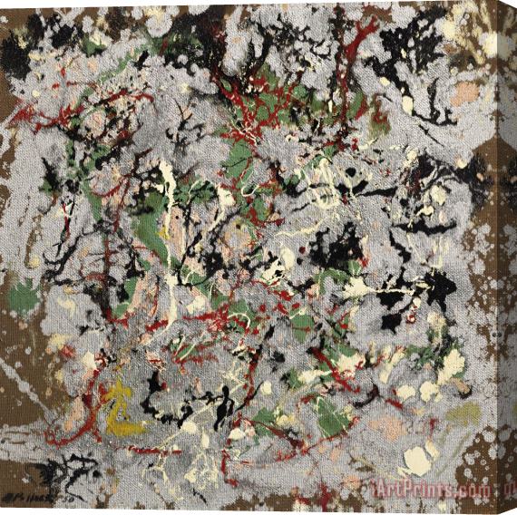 Jackson Pollock Number 21, 1950 Stretched Canvas Print / Canvas Art