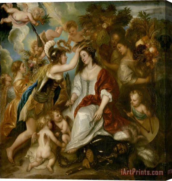 Jan Lievens Allegory of Peace Stretched Canvas Print / Canvas Art