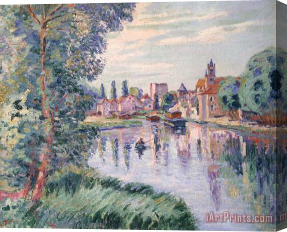 Jean Baptiste Armand Guillaumin The Old Samois Stretched Canvas Print / Canvas Art