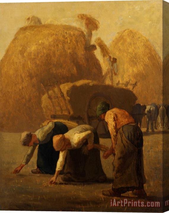 Jean-Francois Millet Summer, The Gleaners Stretched Canvas Print / Canvas Art