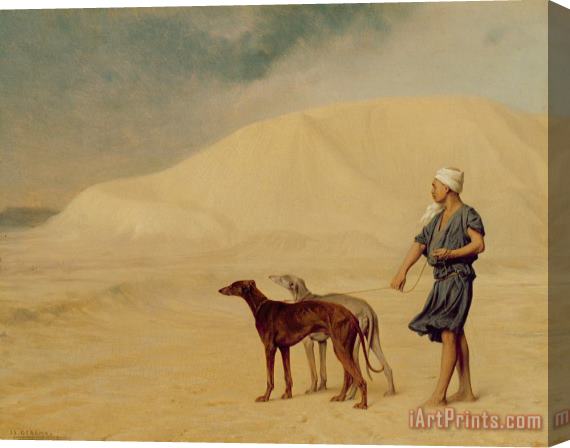 Jean Leon Gerome In the Desert Stretched Canvas Painting / Canvas Art