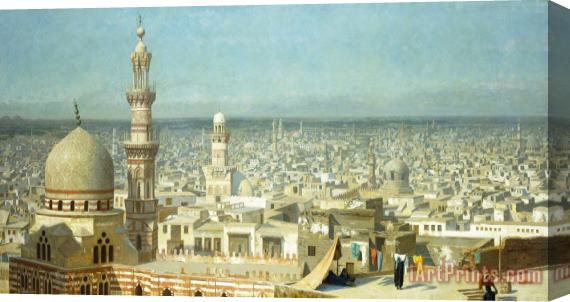 Jean Leon Gerome View Of Cairo Stretched Canvas Painting / Canvas Art