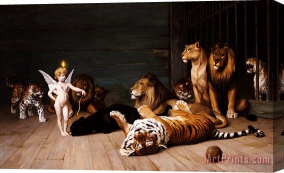 Jean Leon Gerome Whoever you are Here is your Master Stretched Canvas Painting / Canvas Art