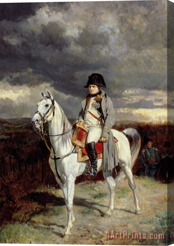 Jean-Louis Ernest Meissonier Napoleon Bonaparte Stretched Canvas Print / Canvas Art