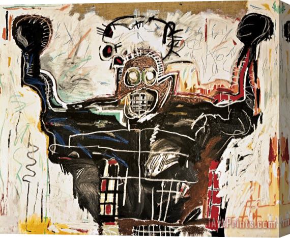 Jean-michel Basquiat Untitled (boxer), 1982 Stretched Canvas Print / Canvas Art
