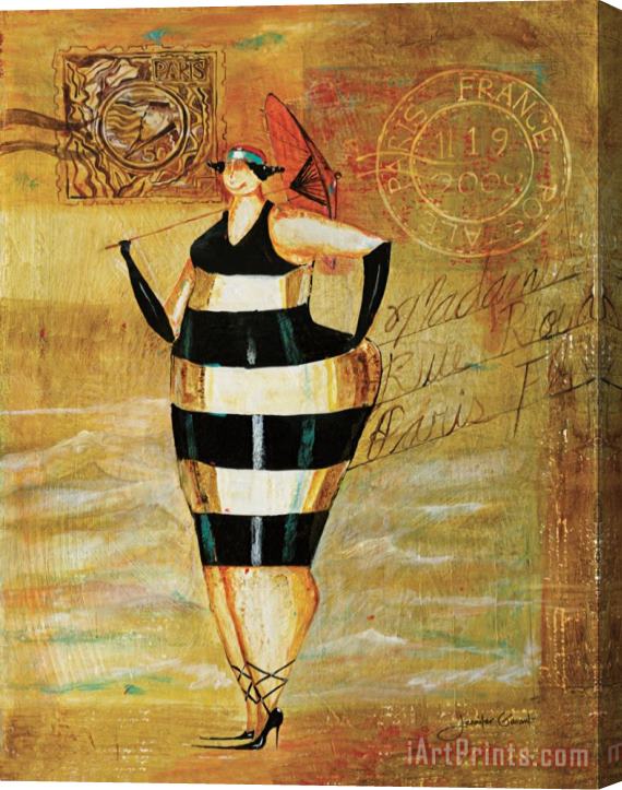 Jennifer Garant Baigneur De Soleil I Stretched Canvas Print / Canvas Art