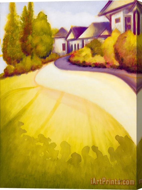 Jerome Lawrence Emmaus House Stretched Canvas Print / Canvas Art