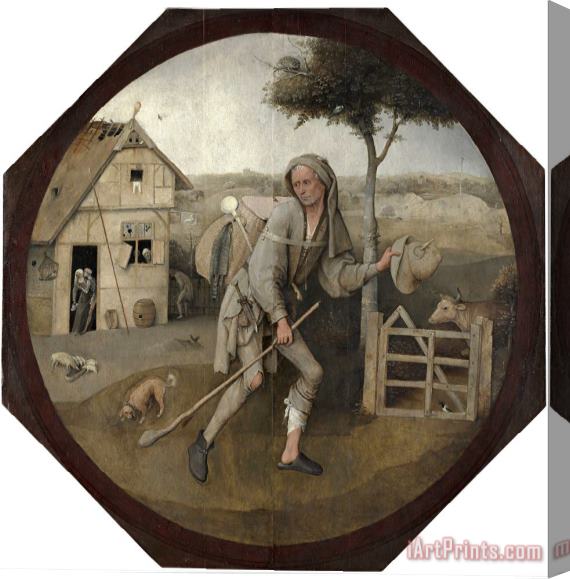 Jheronimus Bosch The Pedlar Stretched Canvas Print / Canvas Art