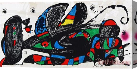 Joan Miro Escultor Iran Stretched Canvas Print / Canvas Art