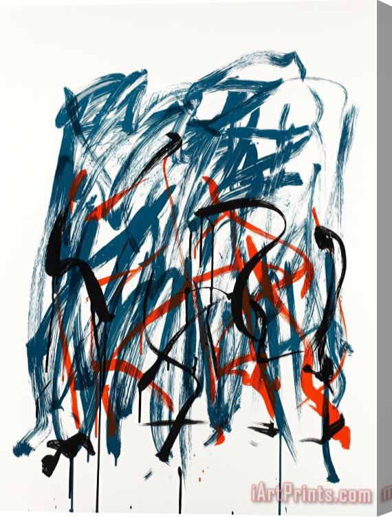 Joan Mitchell Brush, 1981 Stretched Canvas Print / Canvas Art