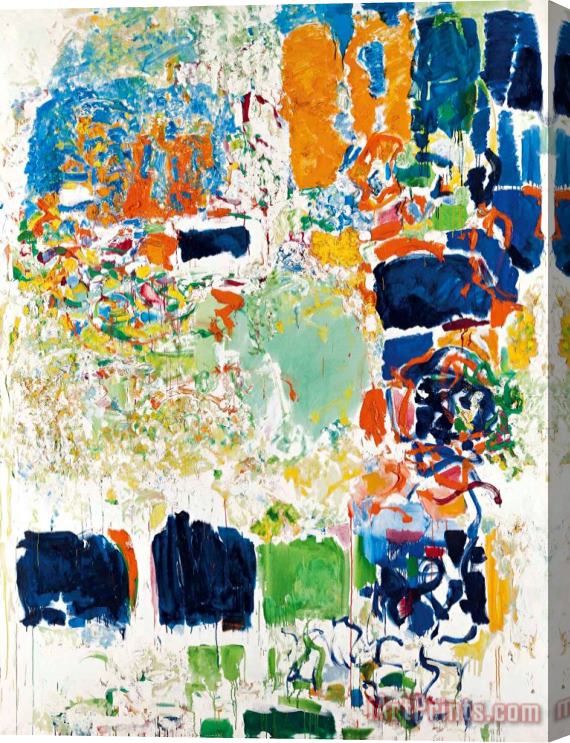 Joan Mitchell Noon, 1969 Stretched Canvas Print / Canvas Art