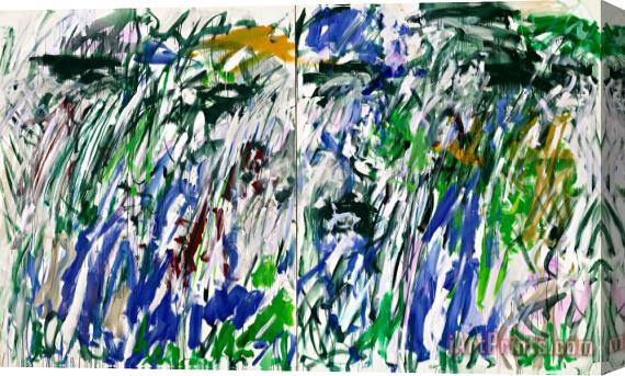 Joan Mitchell Rain, 1989 Stretched Canvas Print / Canvas Art