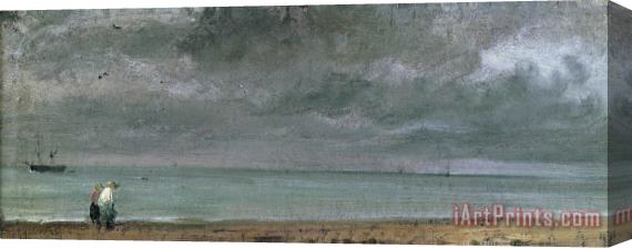 John Constable Brighton Beach Stretched Canvas Painting / Canvas Art