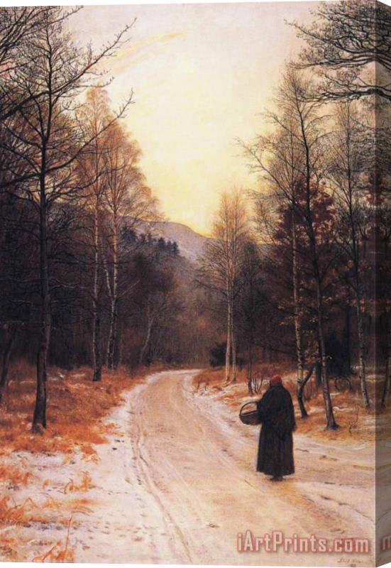 John Everett Millais Glen Birnam Stretched Canvas Painting / Canvas Art