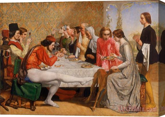 John Everett Millais Isabella Stretched Canvas Print / Canvas Art