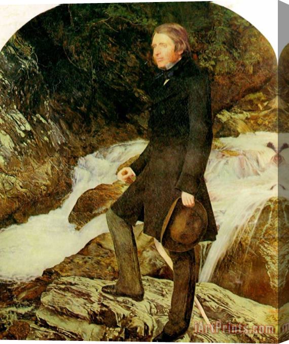 John Everett Millais John Ruskin Stretched Canvas Print / Canvas Art