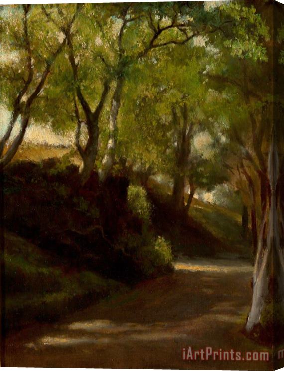 John LaFarge In 'the Glen,' Portsmouth, Rhode Island Stretched Canvas Painting / Canvas Art