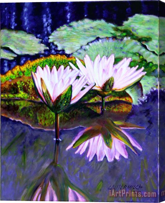 John Lautermilch Beauty on the Pond Stretched Canvas Print / Canvas Art