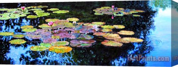John Lautermilch Peace Among the Lilies Stretched Canvas Print / Canvas Art