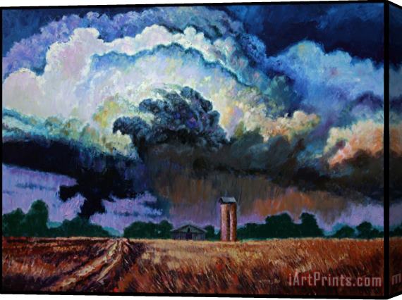 John Lautermilch Storm Clouds Over Joplin Stretched Canvas Print / Canvas Art