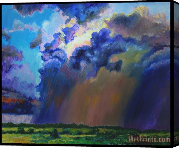 John Lautermilch Storm Clouds Over Missouri Stretched Canvas Print / Canvas Art