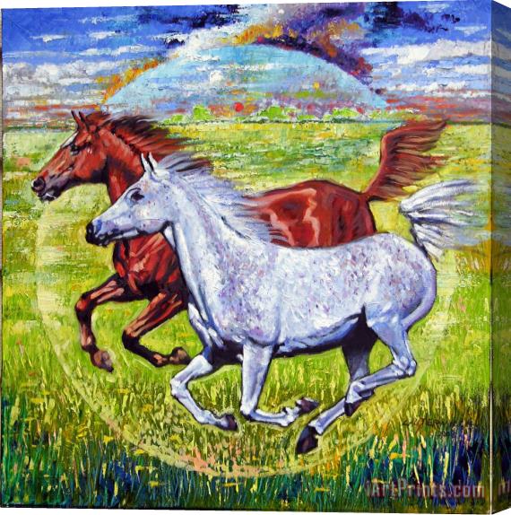 John Lautermilch Sweet Harmony Stretched Canvas Painting / Canvas Art