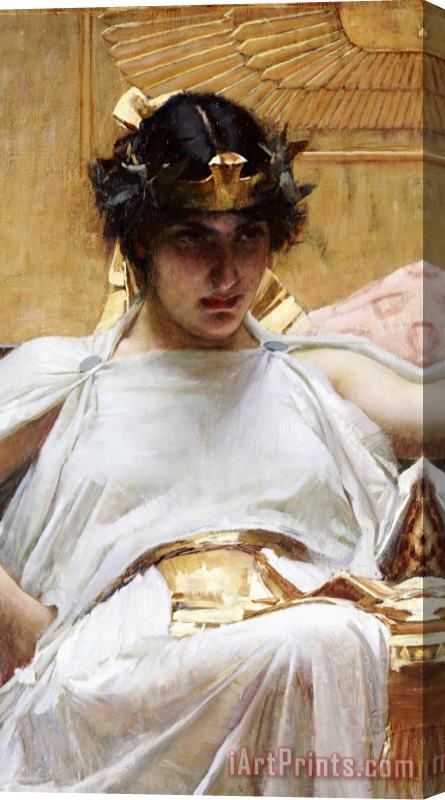 John William Waterhouse Cleopatra Stretched Canvas Print / Canvas Art