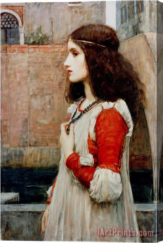 John William Waterhouse Juliet Stretched Canvas Painting / Canvas Art