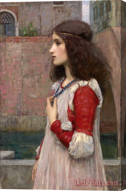 John William Waterhouse Juliet Stretched Canvas Painting / Canvas Art