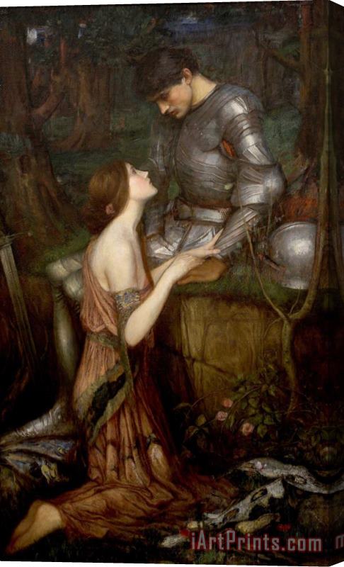 John William Waterhouse Lamia Stretched Canvas Painting / Canvas Art