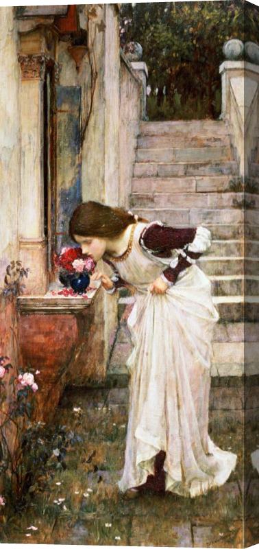 John William Waterhouse The Shrine Stretched Canvas Painting / Canvas Art