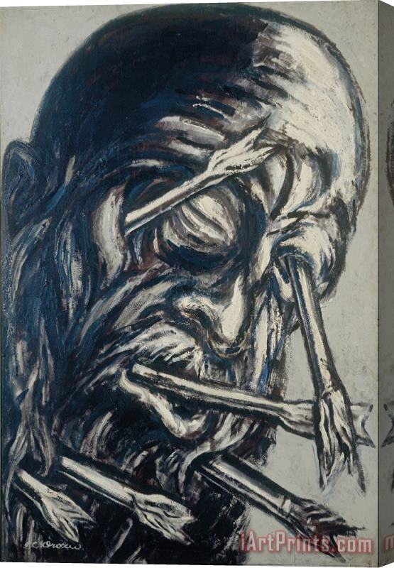 Jose Clemente Orozco Head Pierced with Arrows, From The Los Teules Series Stretched Canvas Painting / Canvas Art