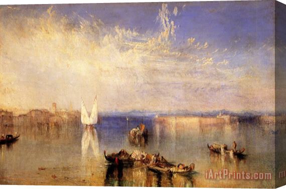 Joseph Mallord William Turner Campo Santo, Venice Stretched Canvas Painting / Canvas Art