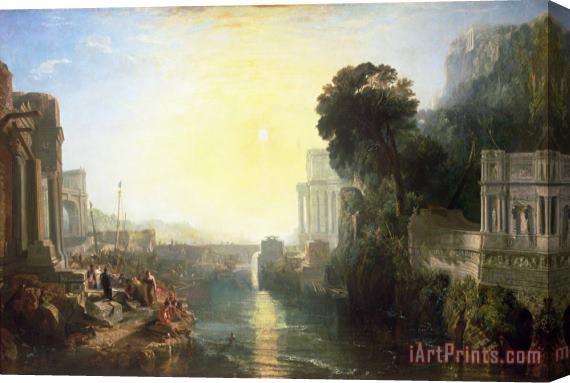 Joseph Mallord William Turner Dido building Carthage Stretched Canvas Print / Canvas Art