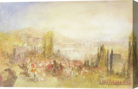 Joseph Mallord William Turner Florence Stretched Canvas Painting / Canvas Art