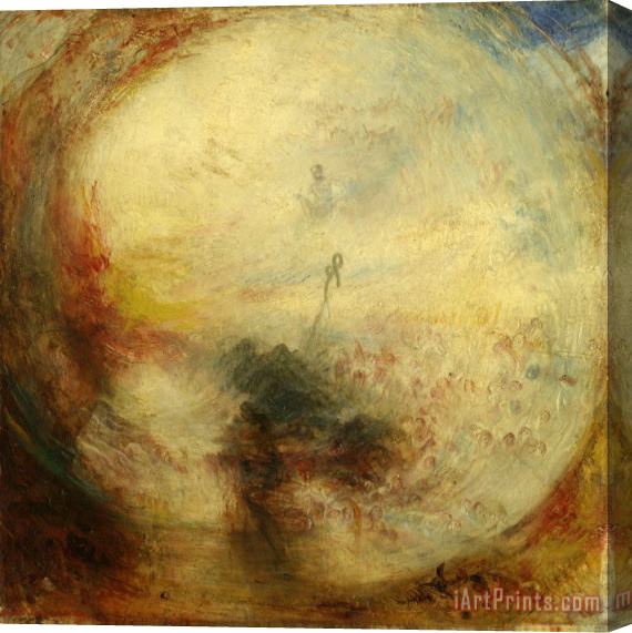 Joseph Mallord William Turner Light And Colour (goethe's Theory) The Morning After The Deluge Moses Writing The Book of Genesis Stretched Canvas Print / Canvas Art