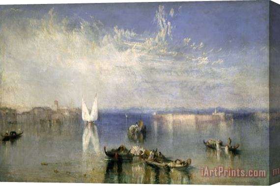 Joseph Mallord William Turner The Campo Santo, Venice Stretched Canvas Painting / Canvas Art