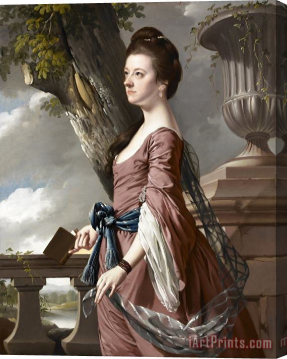 Joseph Wright  Mrs Frances Hesketh Stretched Canvas Print / Canvas Art